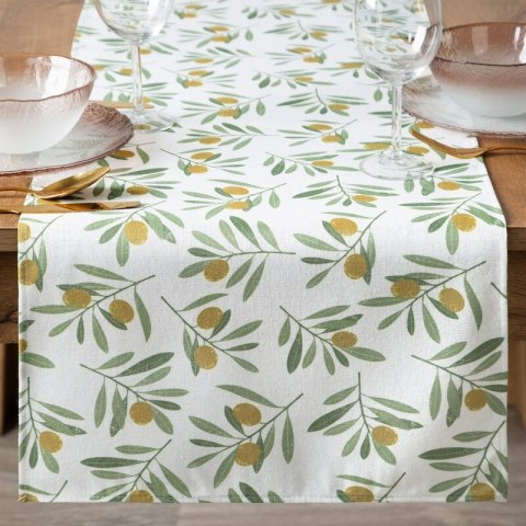 OBRUS ERIN 40 X 140 CM BIAŁY