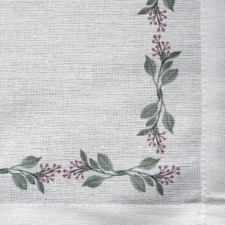 OBRUS LILY 140 X 220 CM BIAŁY