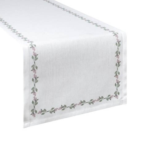 OBRUS LILY 40 X 140 CM BIAŁY