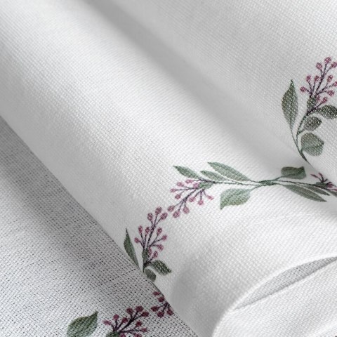 OBRUS LILY 40 X 140 CM BIAŁY