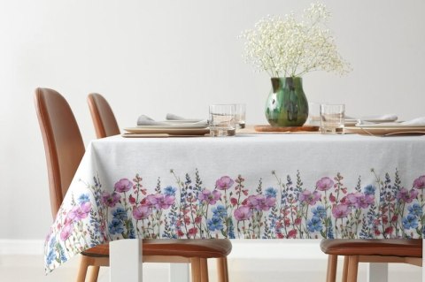 OBRUS RUBY 110 X 140 CM BIAŁY