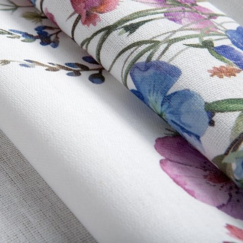 OBRUS RUBY 40 X 140 CM BIAŁY