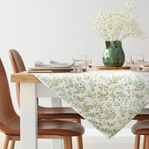 OBRUS TARA 85 X 85 CM KREMOWY