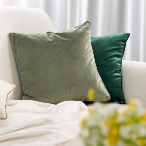 POSZEWKA GAJA 2 45 X 45 CM SREBRNY