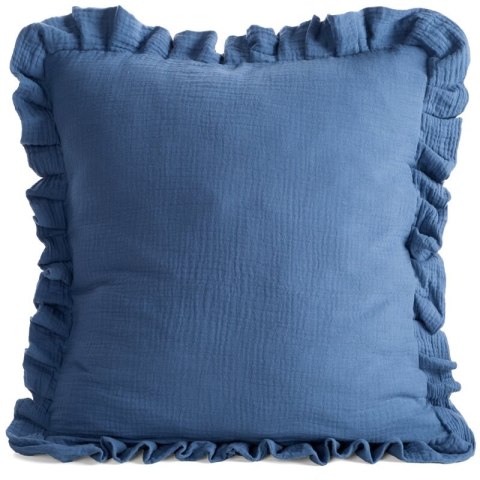 POSZEWKA MUSLIN 1 45 X 45 CM GRANATOWY