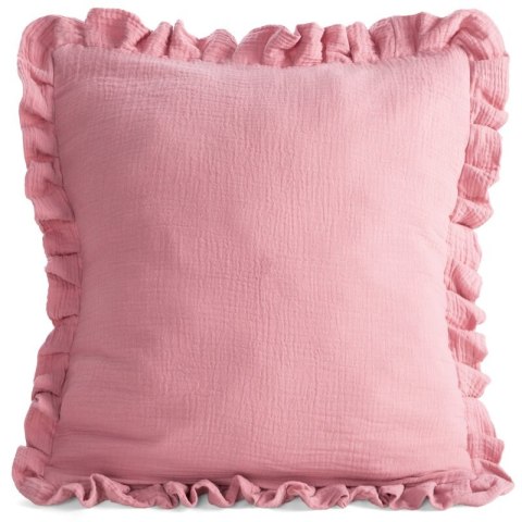 POSZEWKA MUSLIN 1 45 X 45 CM RÓŻOWY
