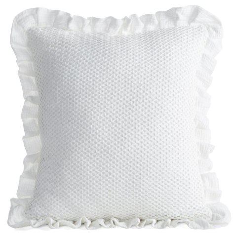POSZEWKA MUSLIN 2 45 X 45 CM BIAŁY
