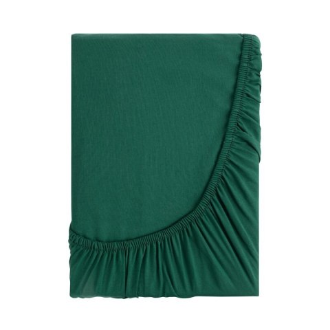 PRZEŚCIERADŁO Z GUMKĄ BASIC 140 X 200 X 30 CM BUTELKOWY ZIELONY