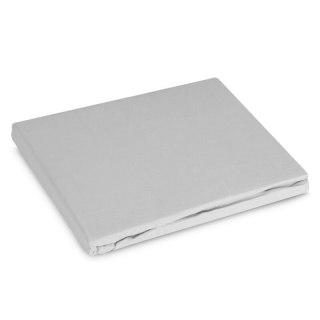 PRZEŚCIERADŁO Z GUMKĄ BASIC 180 X 200 X 30 CM SREBRNY