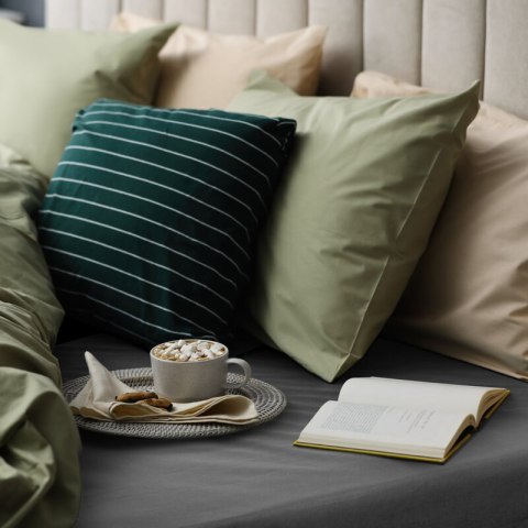 PRZEŚCIERADŁO Z GUMKĄ BASIC 180 X 200 X 30 CM STALOWY