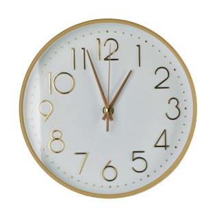 RAMSEY Zegar 22x22x4cm złote cyfry