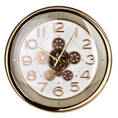 RAMSEY Zegar 42cm z ruchomym mechanizmem 42x42x8cm