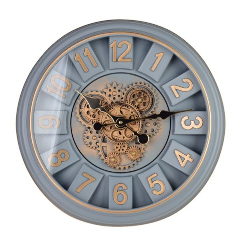 RAMSEY Zegar 45cm z ruchomym mechanizmem 45x45x7cm