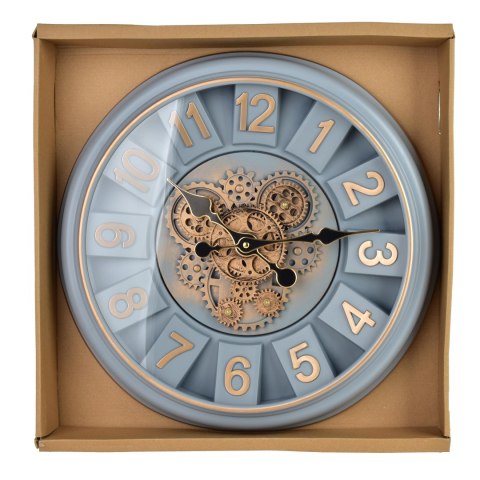 RAMSEY Zegar 45cm z ruchomym mechanizmem 45x45x7cm