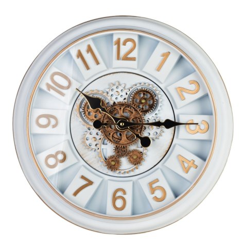 RAMSEY Zegar 45cm z ruchomym mechanizmem 45x45x7cm