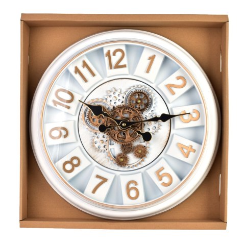 RAMSEY Zegar 45cm z ruchomym mechanizmem 45x45x7cm