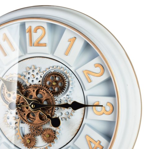 RAMSEY Zegar 45cm z ruchomym mechanizmem 45x45x7cm