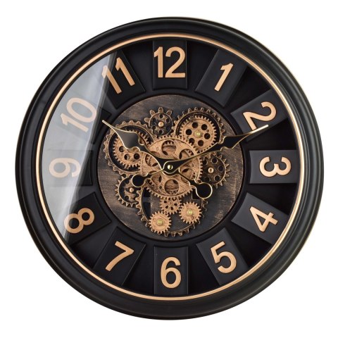 RAMSEY Zegar 45cm z ruchomym mechanizmem 45x45x7cm