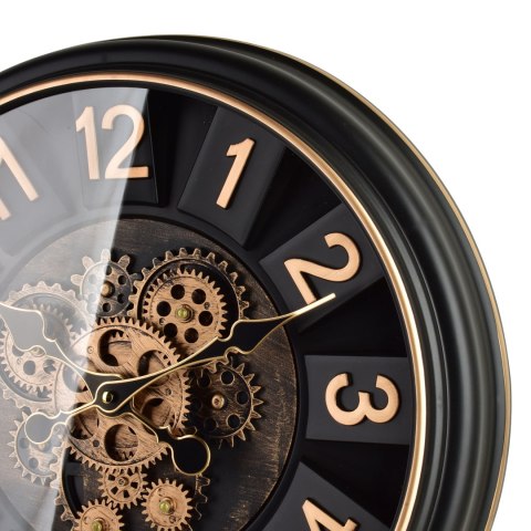 RAMSEY Zegar 45cm z ruchomym mechanizmem 45x45x7cm