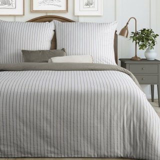 KOMPLET POŚCIELI SATYNOWEJ RAYA 140 X 200 CM BIAŁY