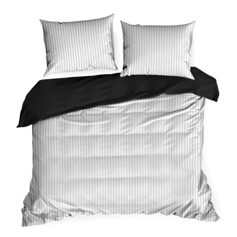 KOMPLET POŚCIELI SATYNOWEJ RAYA 160 X 200 CM BIAŁY