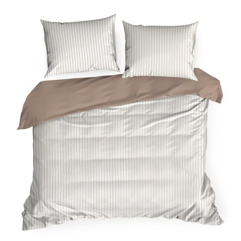 KOMPLET POŚCIELI SATYNOWEJ RAYA 220 X 200 CM BIAŁY