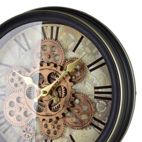 RAMSEY Zegar 35cm z ruchomym mechanizmem 35x35x7cm