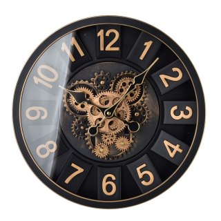 RAMSEY Zegar 40cm z ruchomym mechanizmem 40x40x7cm