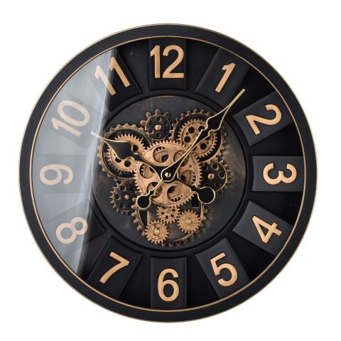 RAMSEY Zegar 40cm z ruchomym mechanizmem 40x40x7cm