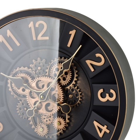 RAMSEY Zegar 40cm z ruchomym mechanizmem 40x40x7cm