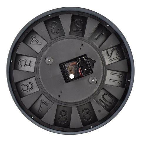 RAMSEY Zegar 40cm z ruchomym mechanizmem 40x40x7cm