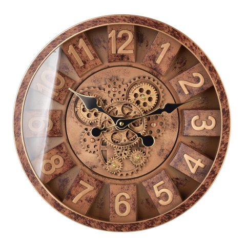 RAMSEY Zegar 40cm z ruchomym mechanizmem 40x40x7cm