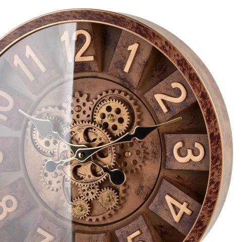 RAMSEY Zegar 40cm z ruchomym mechanizmem 40x40x7cm