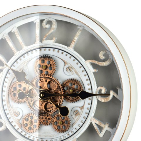 RAMSEY Zegar 40cm z ruchomym mechanizmem 40x40x7cm