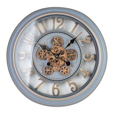 RAMSEY Zegar 45cm z ruchomym mechanizmem 45x45x7cm