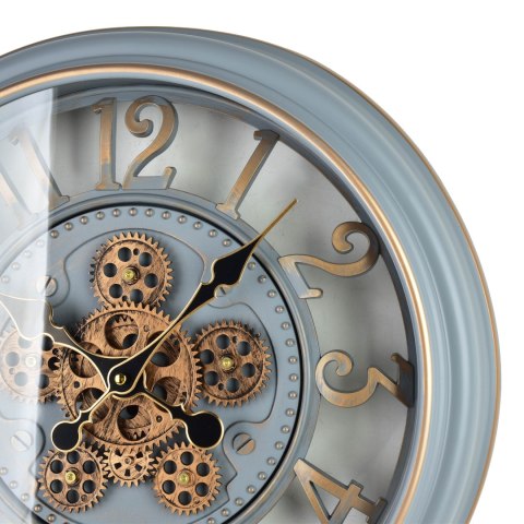 RAMSEY Zegar 45cm z ruchomym mechanizmem 45x45x7cm