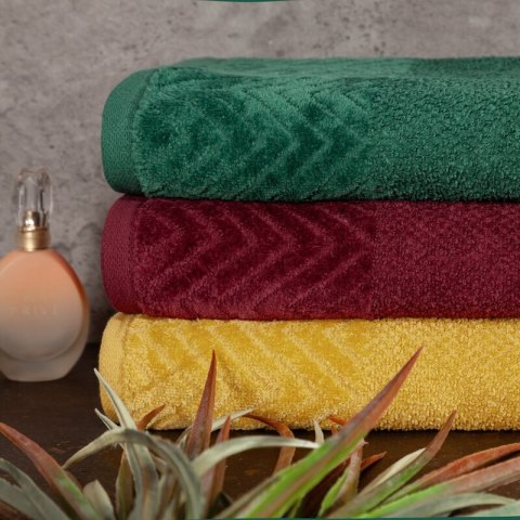 RĘCZNIK LOREN (10) 30 X 50 CM BORDOWY