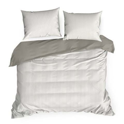 KOMPLET POŚCIELI SATYNOWEJ RAYA 160 X 200 CM BIAŁY