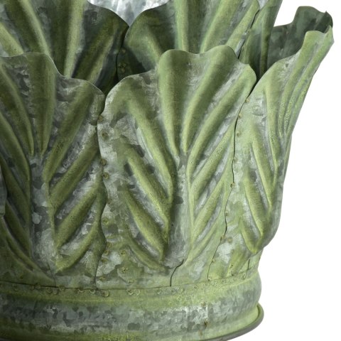 MARINA Komplet 3 osłonek dekoracyjnych Green 28x28x20/25x25x20/20x20x20cm