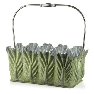 MARINA Osłonka podłużna Green 40x24x17/40cm