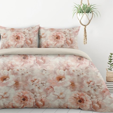 POŚCIEL D91 FLORINA 160 X 200 CM BEŻOWY