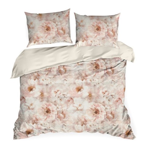 POŚCIEL D91 FLORINA 160 X 200 CM BEŻOWY