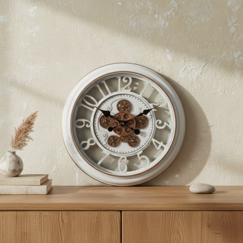 RAMSEY Zegar 45cm z ruchomym mechanizmem 45x45x7cm