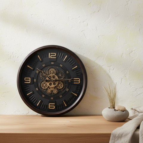 RAMSEY Zegar 50cm z ruchomym mechanizmem 50x50x6,5cm