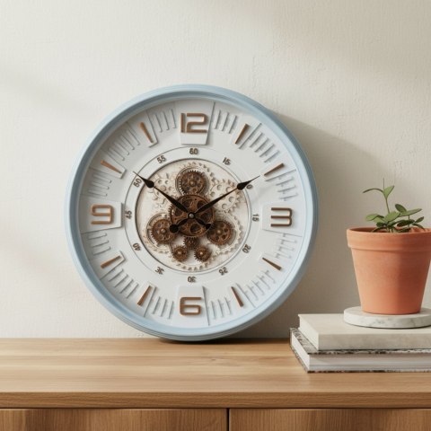 RAMSEY Zegar 50cm z ruchomym mechanizmem 50x50x6,5cm