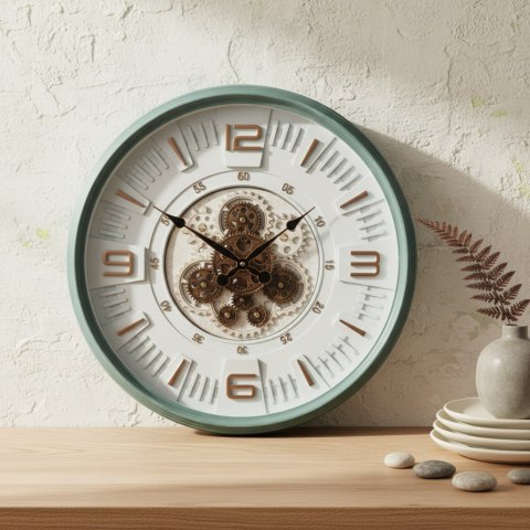 RAMSEY Zegar 50cm z ruchomym mechanizmem 50x50x6,5cm