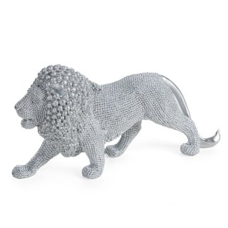 FIGURKA DEKORACYJNA ELDO 23 X 6 X 12 CM SREBRNY