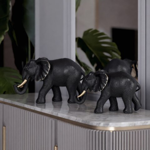 FIGURKA DEKORACYJNA OLI (03) 20 X 7 X 12 CM CZARNY