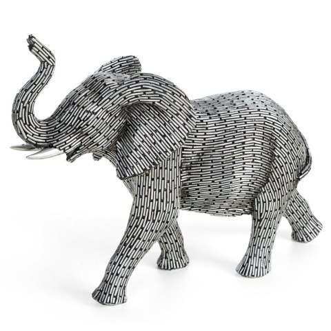 FIGURKA DEKORACYJNA ZURI 27 X 10 X 21 CM SREBRNY