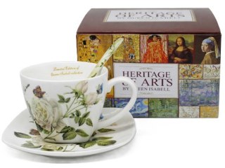 Filiżanka Z Podstawką I Łyżeczką 250 Ml